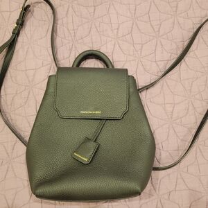 Maison de Sabré mini leather backpack black